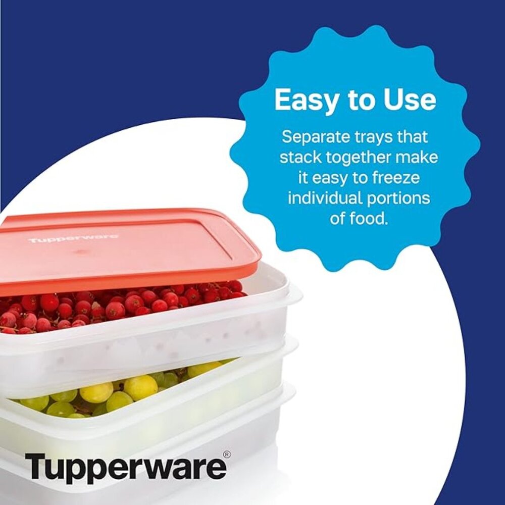 Tupperware Freezer Mates Plus Stackables Set - Picture 4 of 4